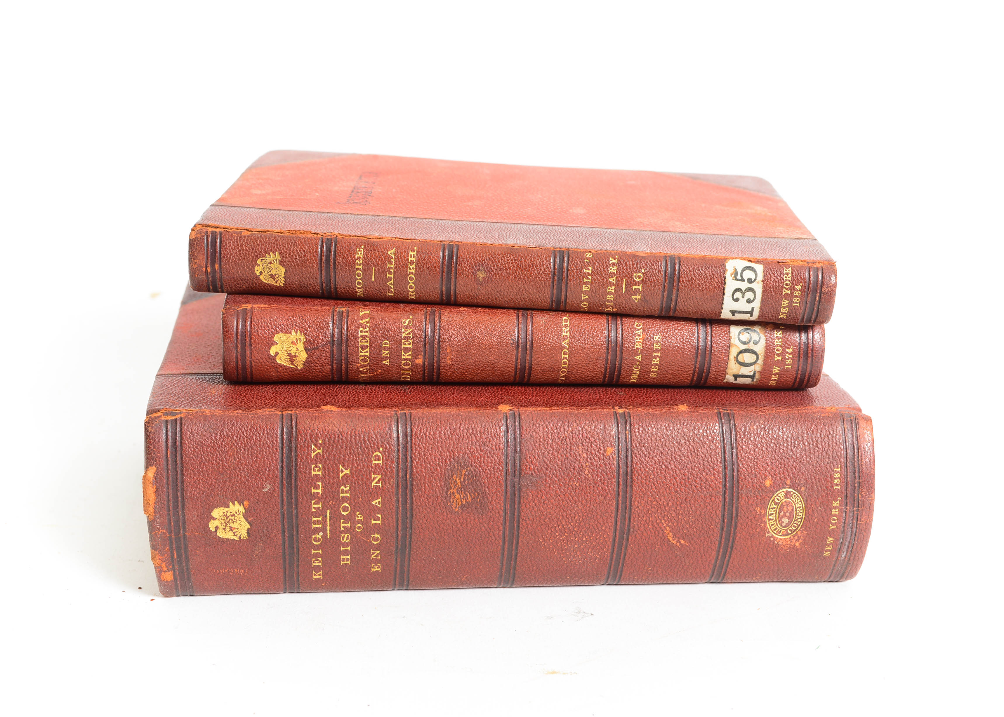 Trio of Antique Books