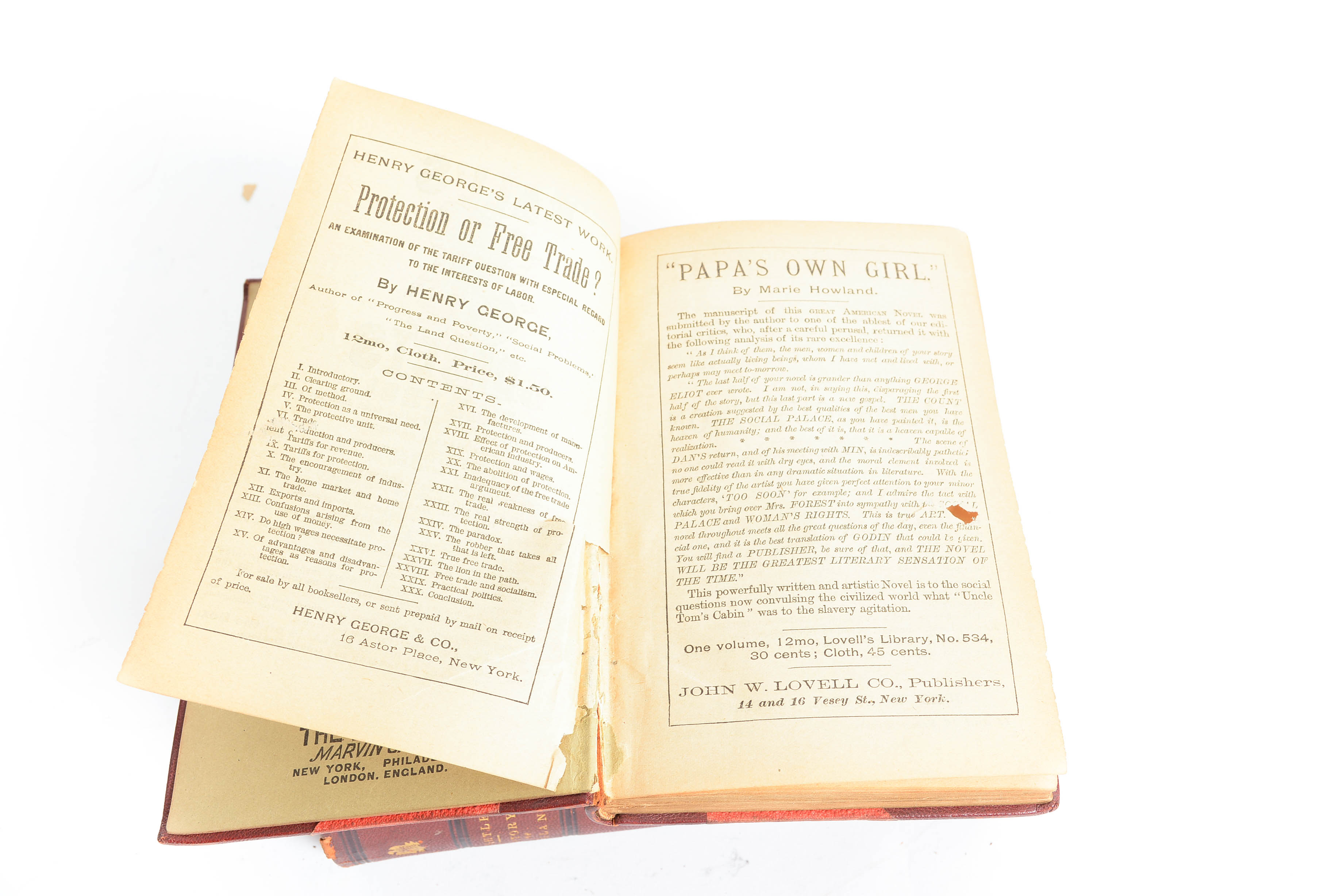 Trio of Antique Books