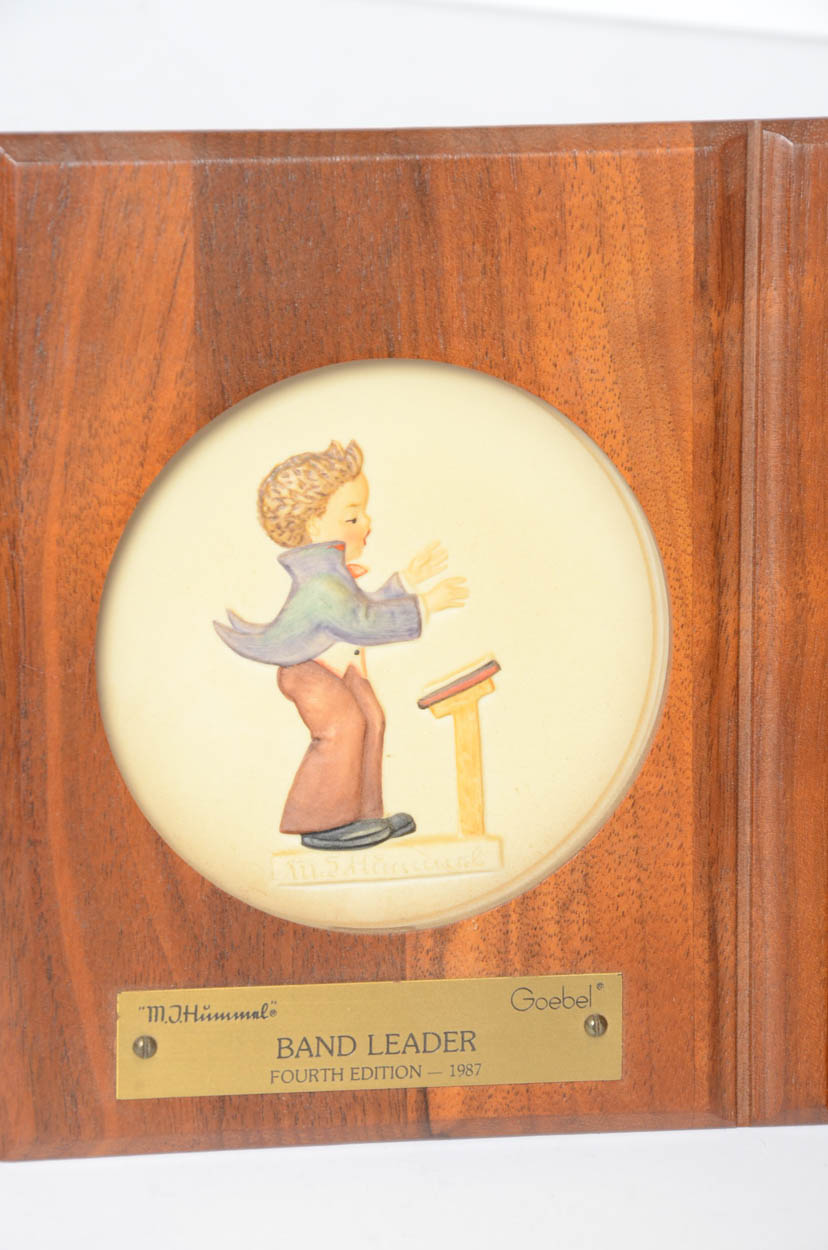 Pair of Vintage Hummel "Little Music Makers" Wall Hangings