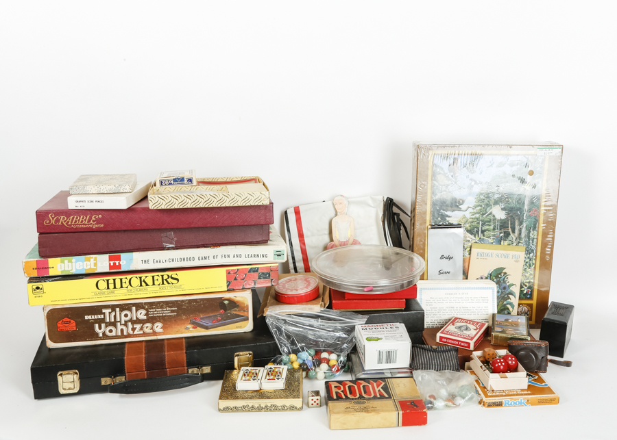 Vintage Board Game Collection