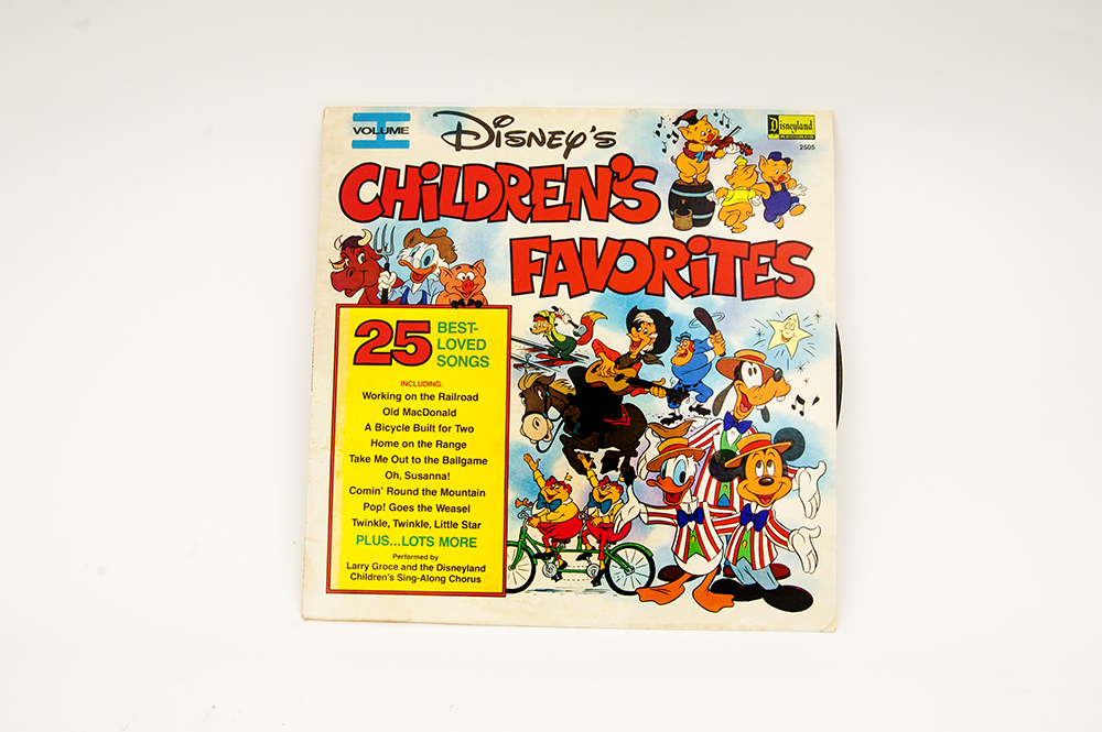 Collection of Vintage Disney Records