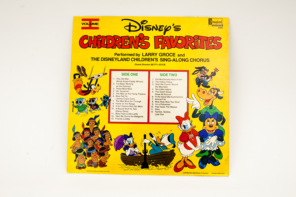 Collection of Vintage Disney Records