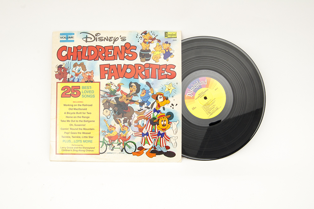 Collection of Vintage Disney Records