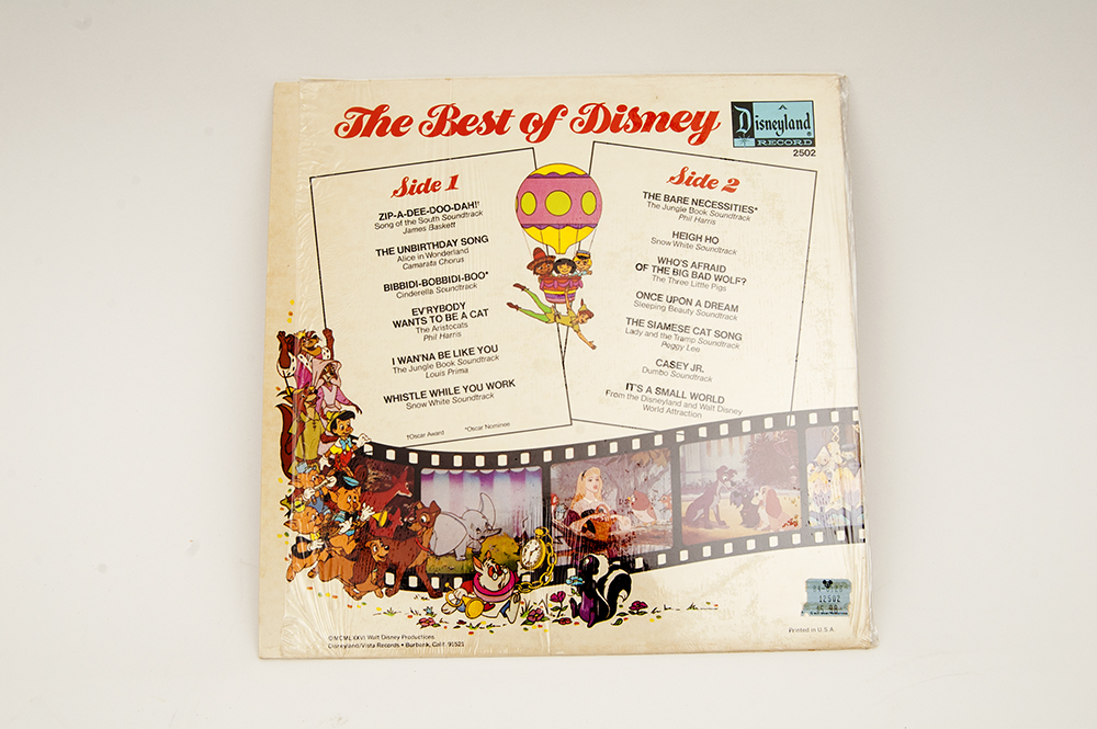 Collection of Vintage Disney Records