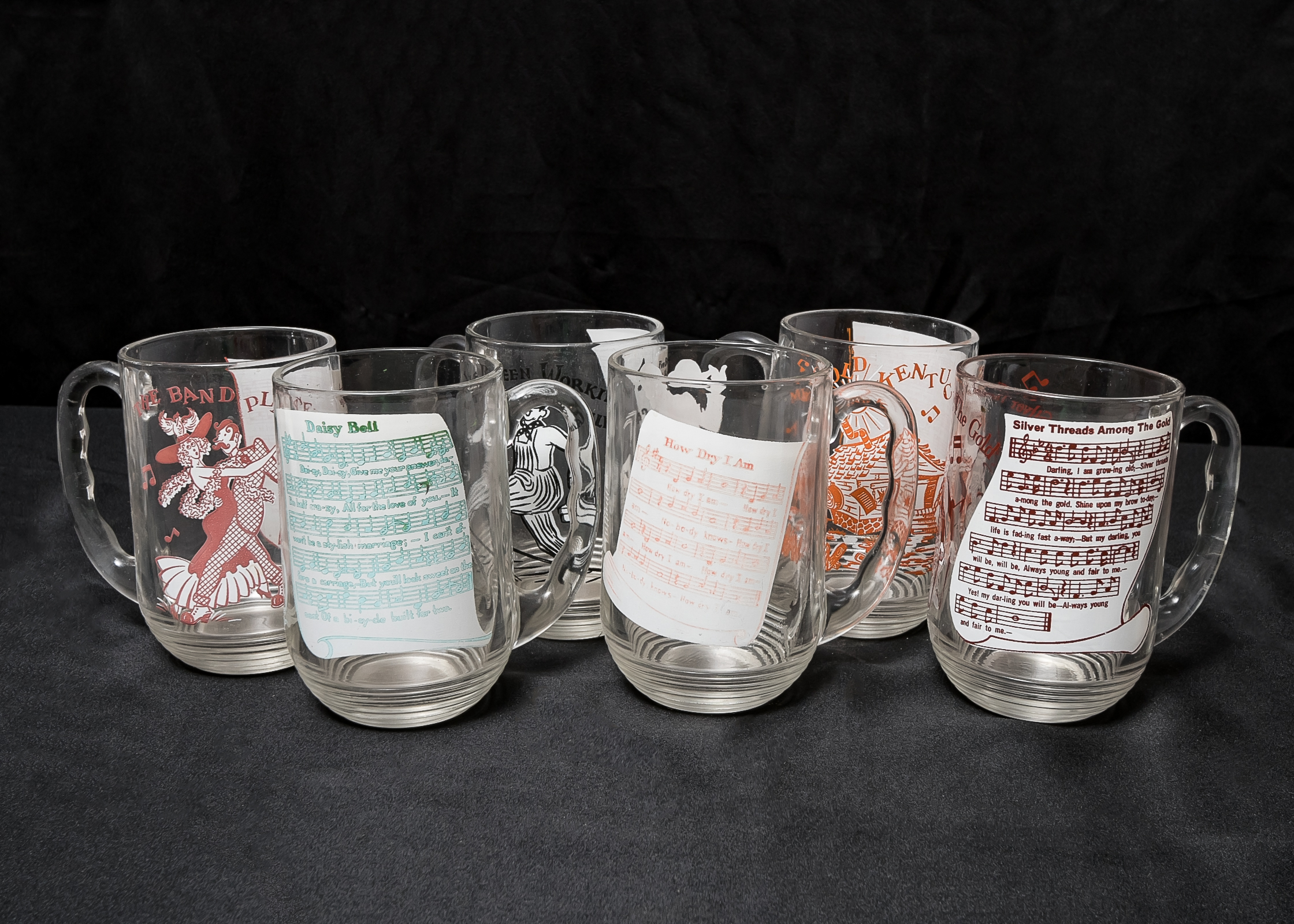 Hazel Atlas Song Lyric Mugs