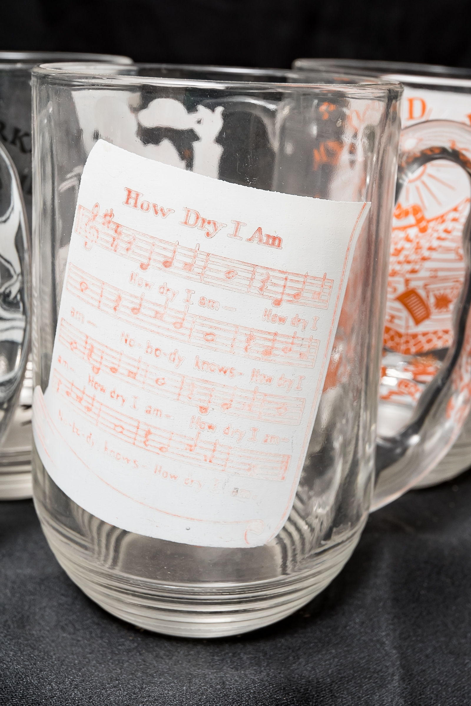 Hazel Atlas Song Lyric Mugs