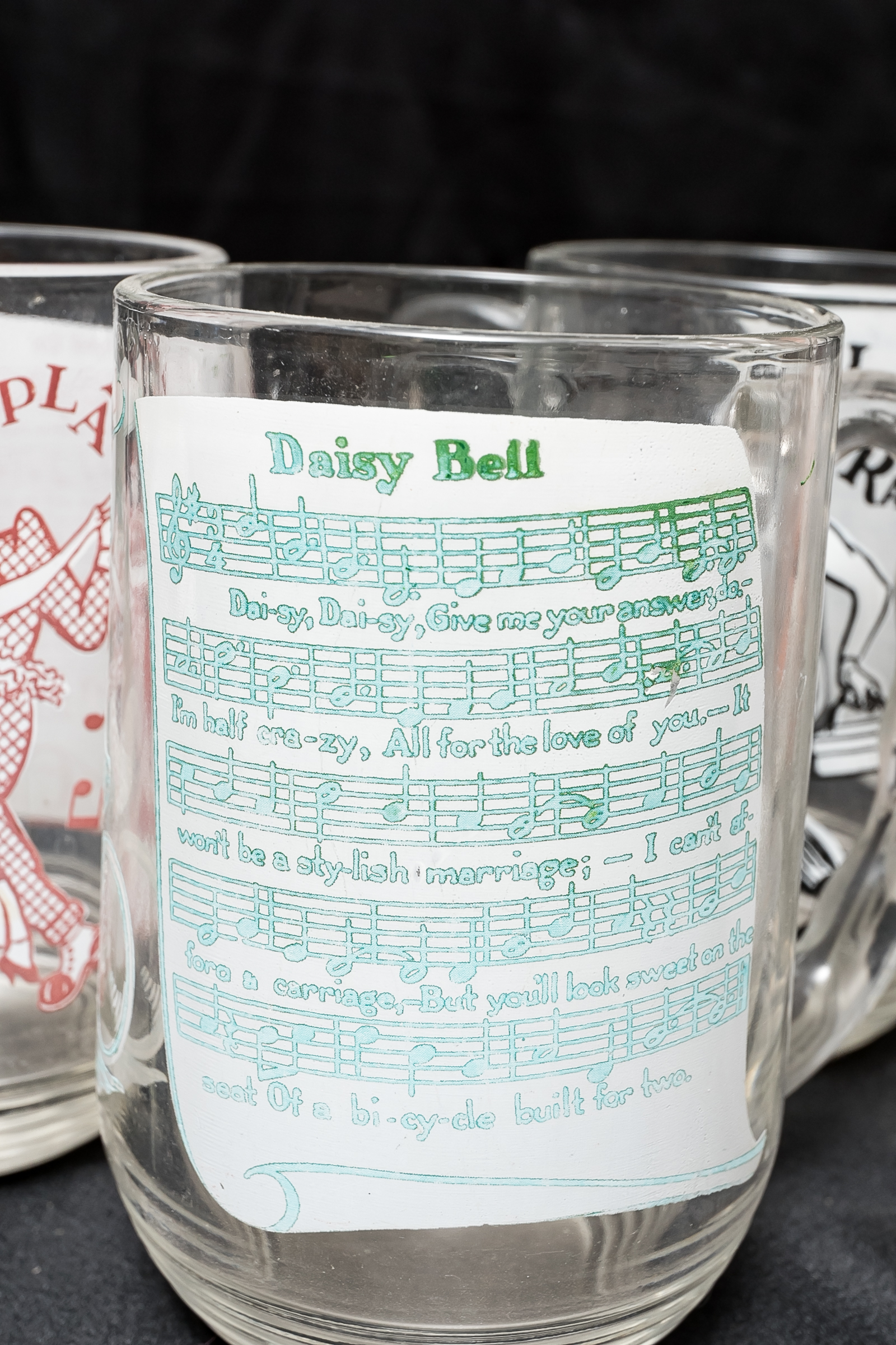 Hazel Atlas Song Lyric Mugs