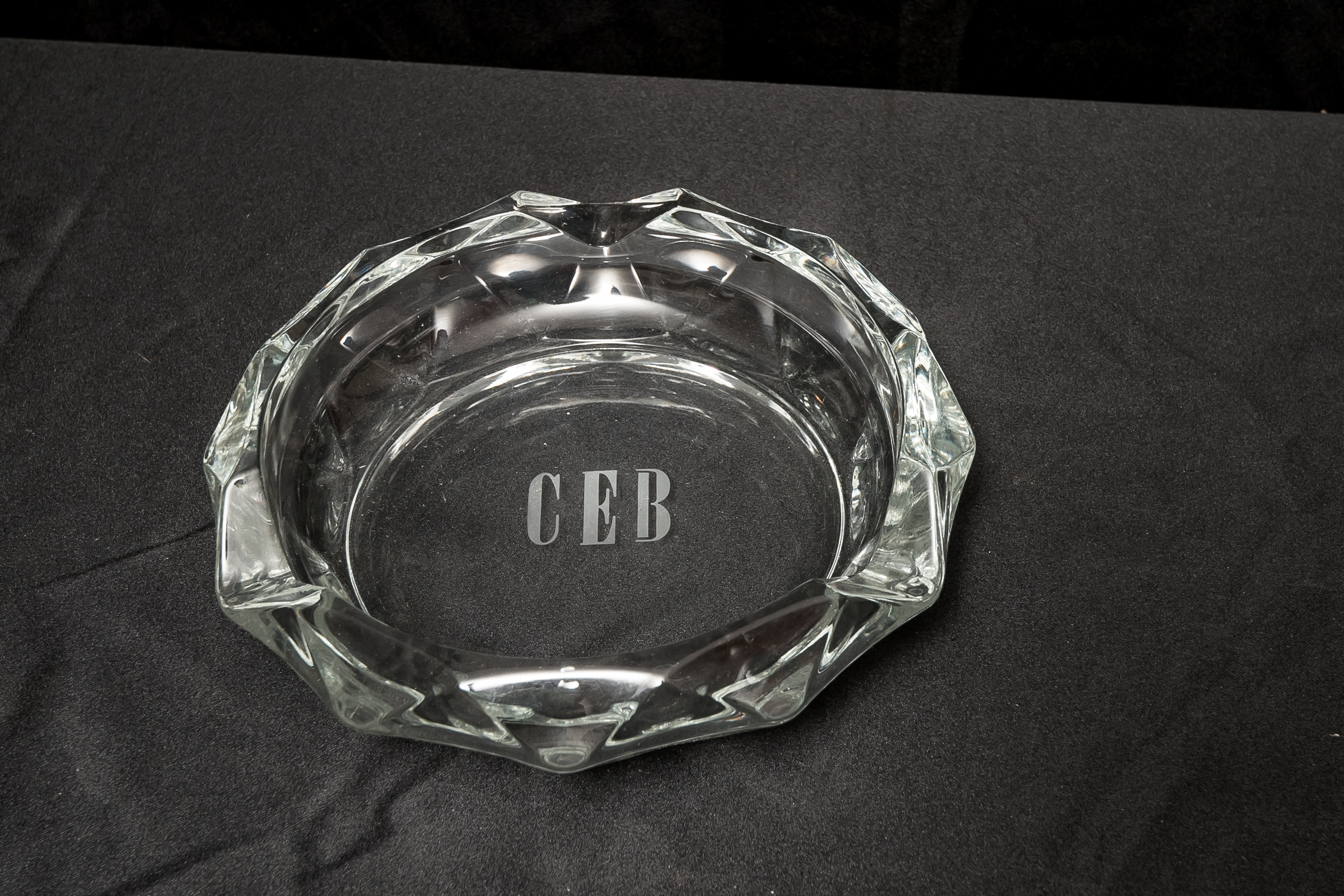 Vintage Ash Receivers and Cigarette Box