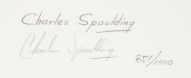 Charles Spaulding "American Eagle" Limited Edition Print