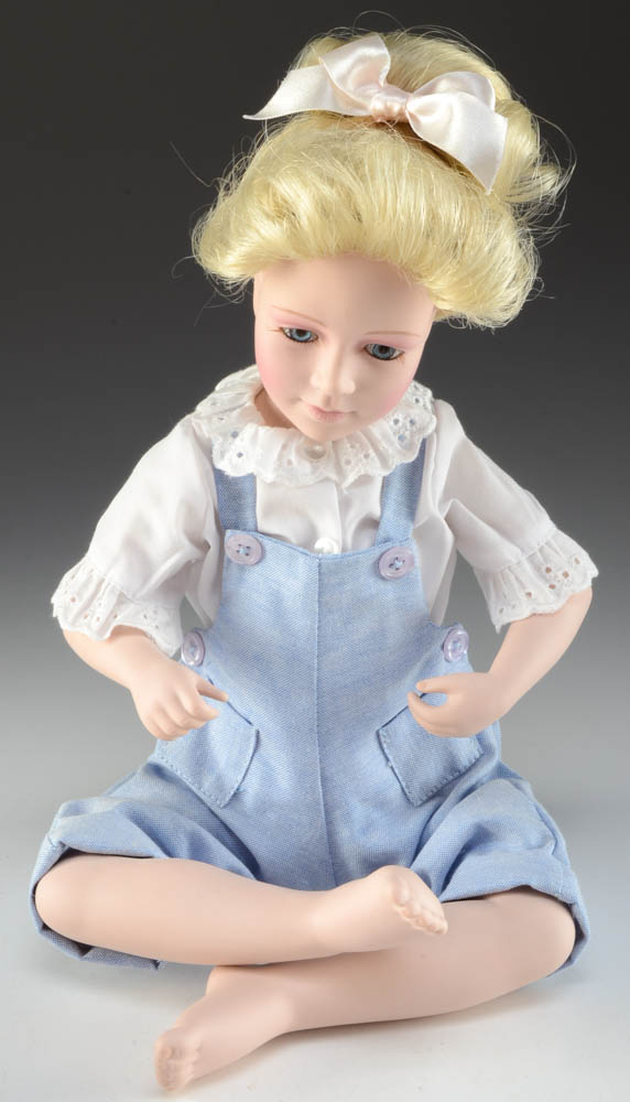 Lenox "Sakura" and "Tea For Teddy" Porcelain Dolls