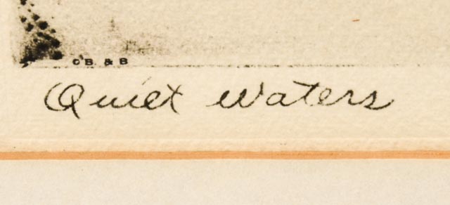 Set of Four Lionel Barrymore Talio-Crome Reproduction Prints