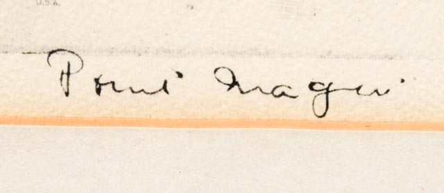 Set of Four Lionel Barrymore Talio-Crome Reproduction Prints