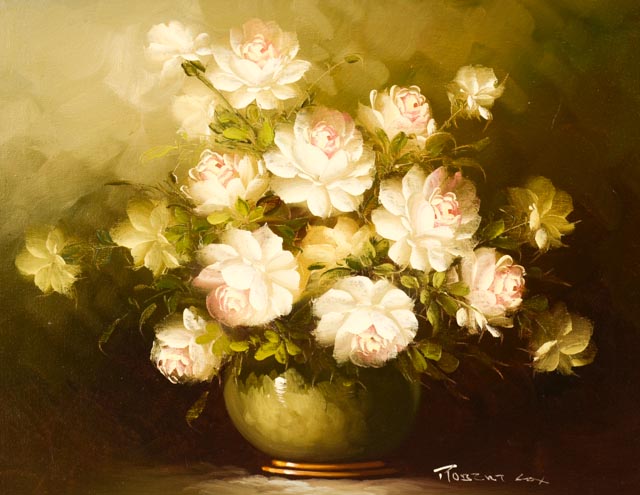 Original Robert Lox Oil Painting