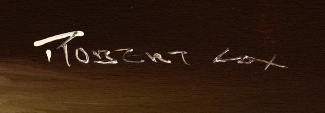 Original Robert Lox Oil Painting