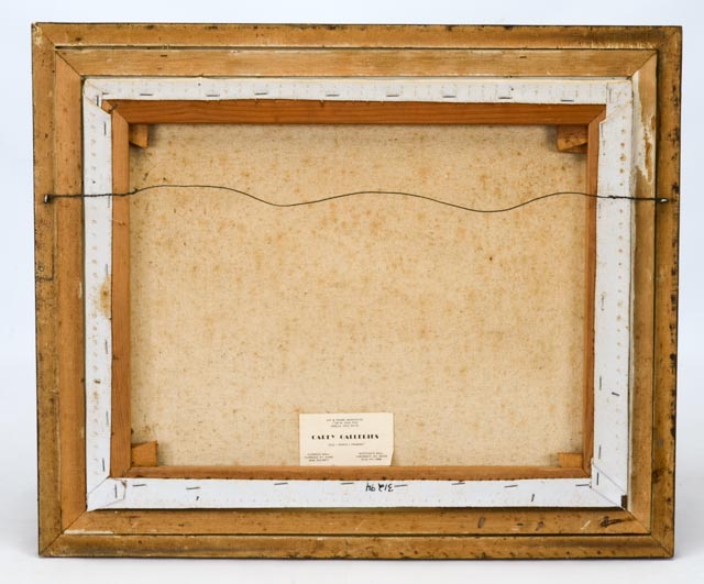 Original Robert Lox Oil Painting