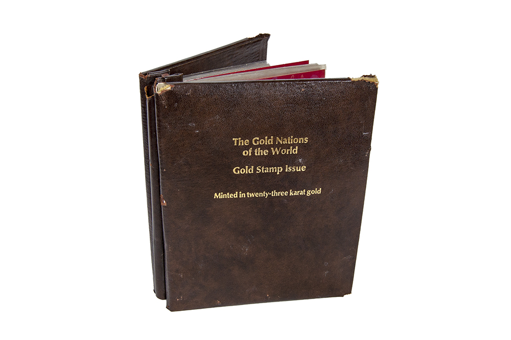 Gold Stamp Issue Minted in 23kt. Gold