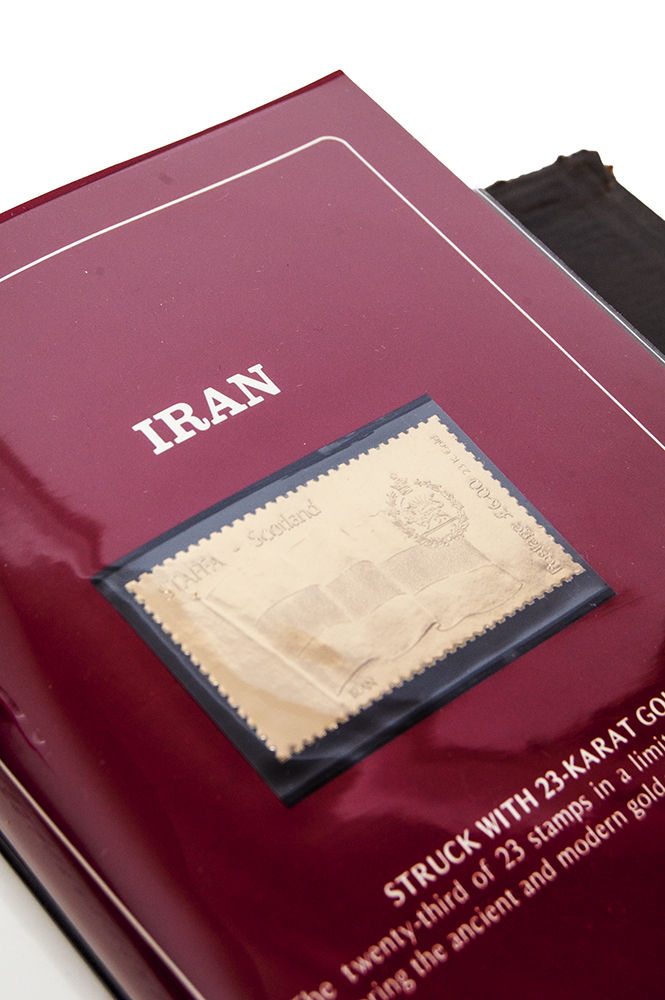 Gold Stamp Issue Minted in 23kt. Gold