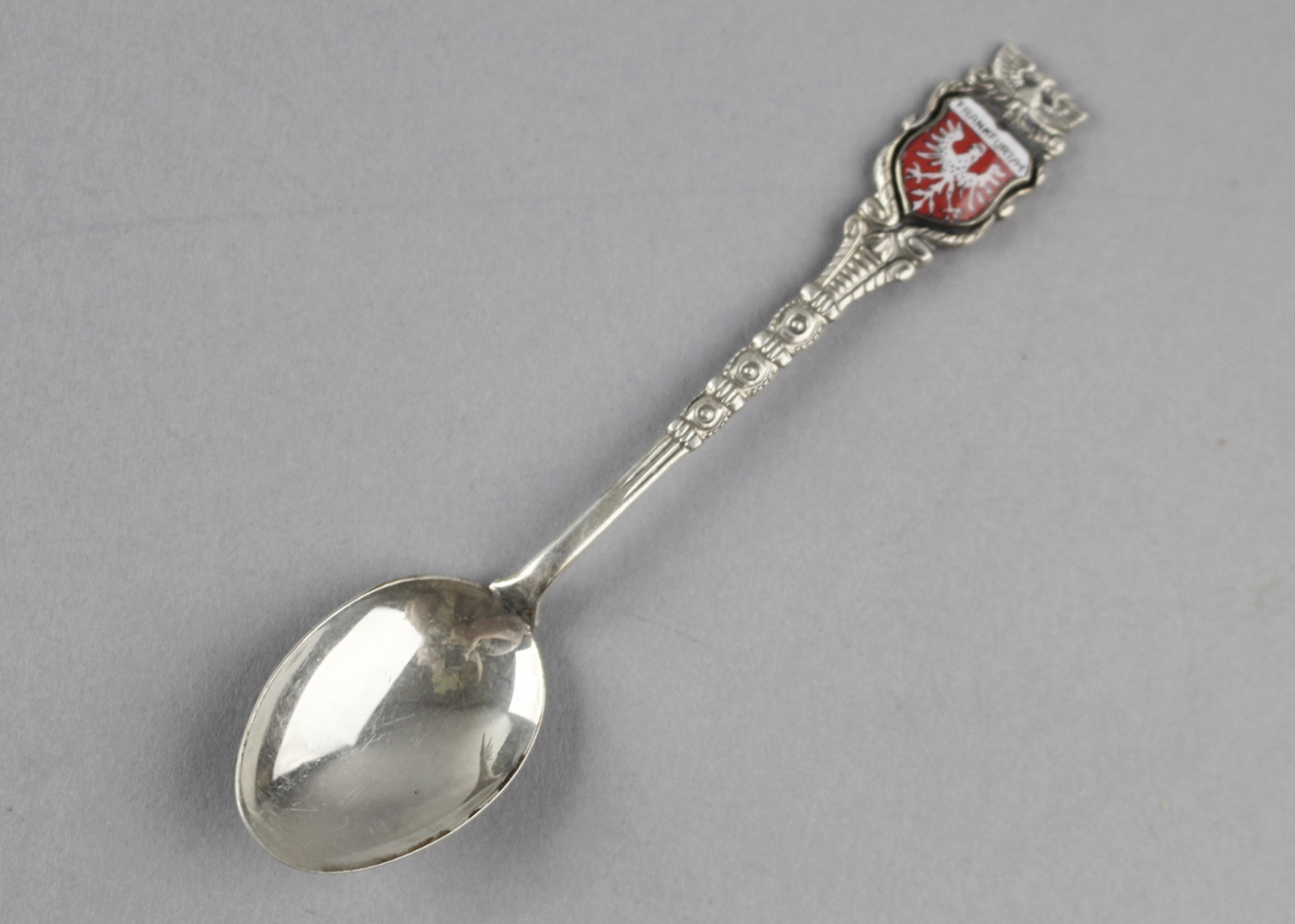 Frankfurt Germany 800 Silver Souvenir Spoon