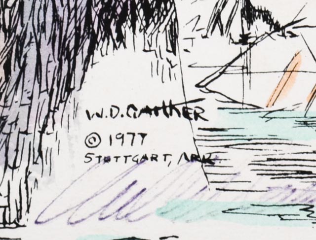 W.D. Gaither Signed/Unsigned Prints