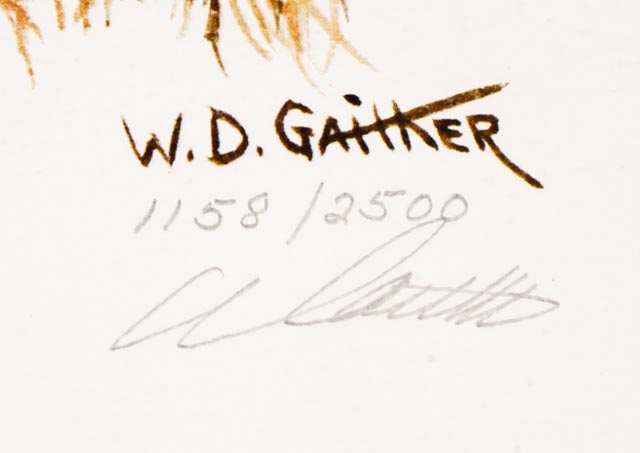 W.D. Gaither Signed/Unsigned Prints