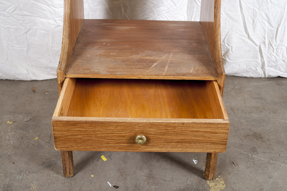 Vintage Charak Modern Bedside Table