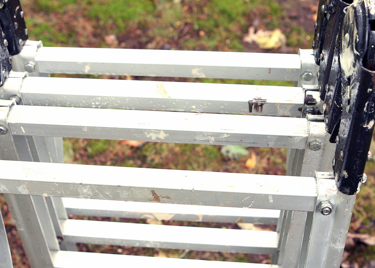 Westway 12ft Folding Aluminum Ladder