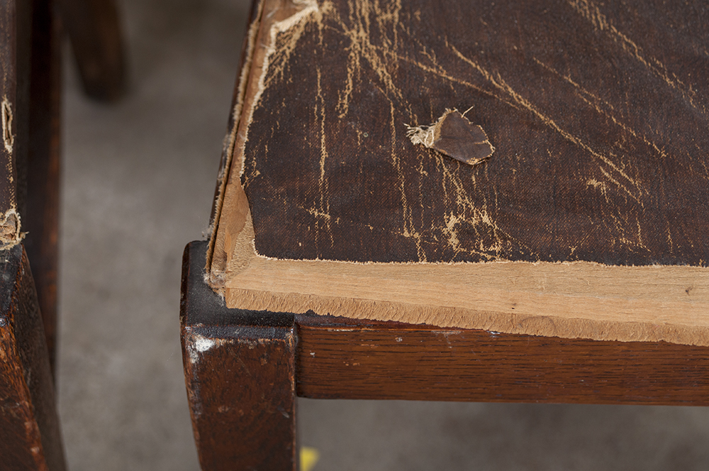 Antique T-Back Chairs