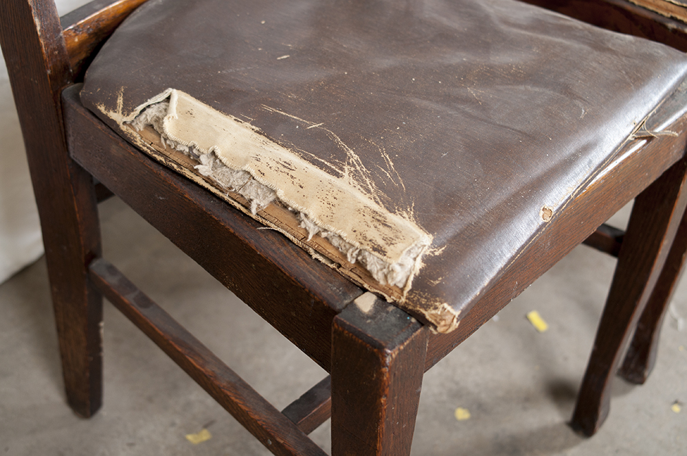 Antique T-Back Chairs