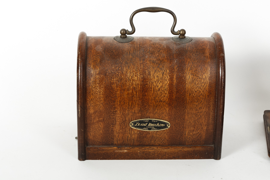 Vintage Lead Sewing Machine