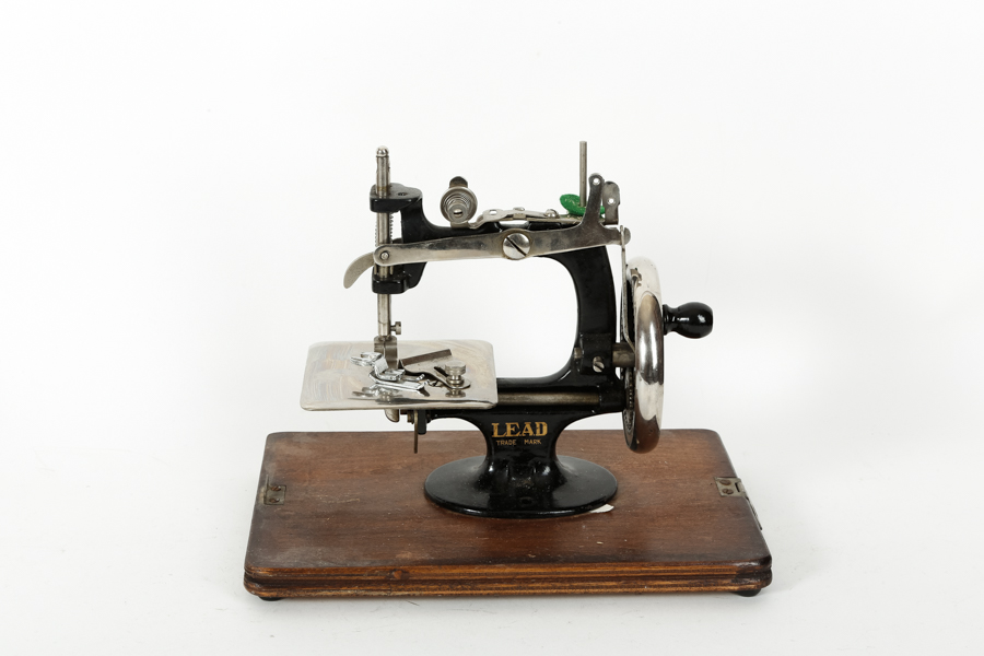 Vintage Lead Sewing Machine
