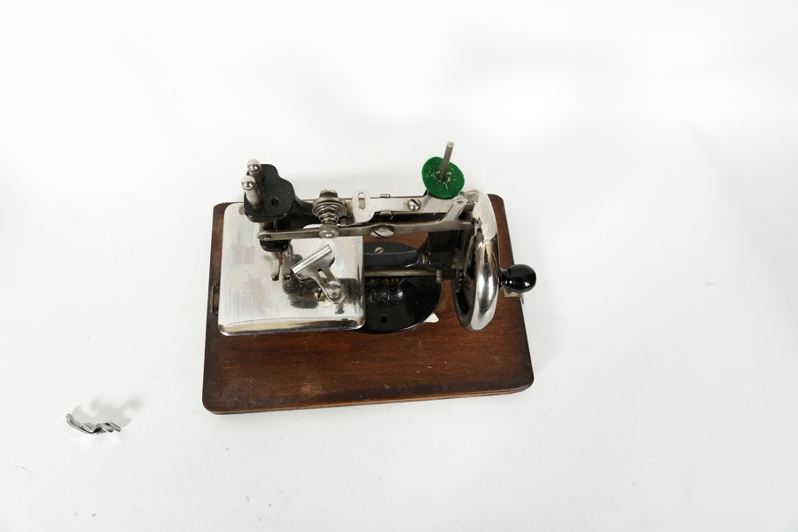 Vintage Lead Sewing Machine