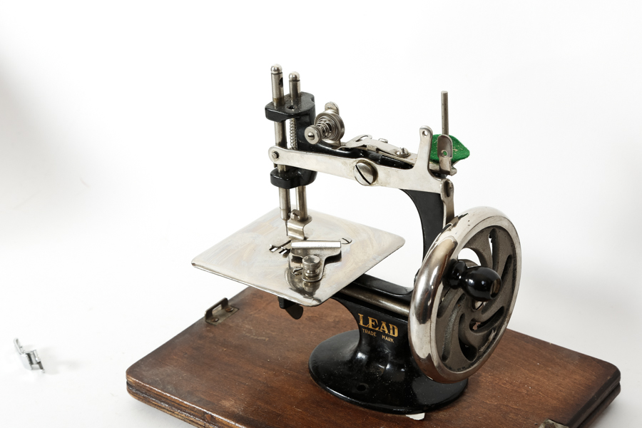Vintage Lead Sewing Machine