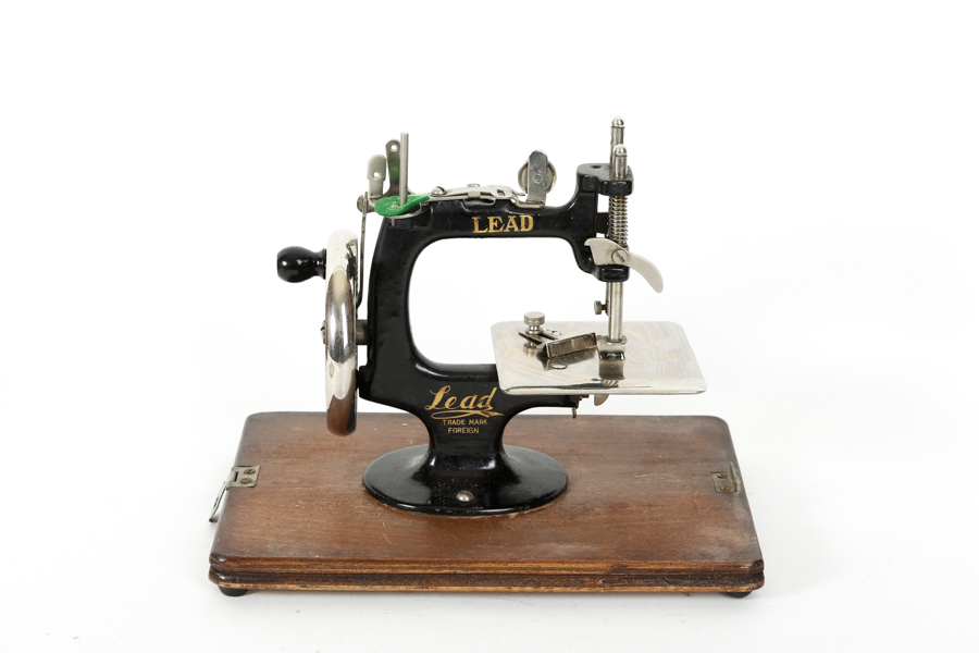 Vintage Lead Sewing Machine