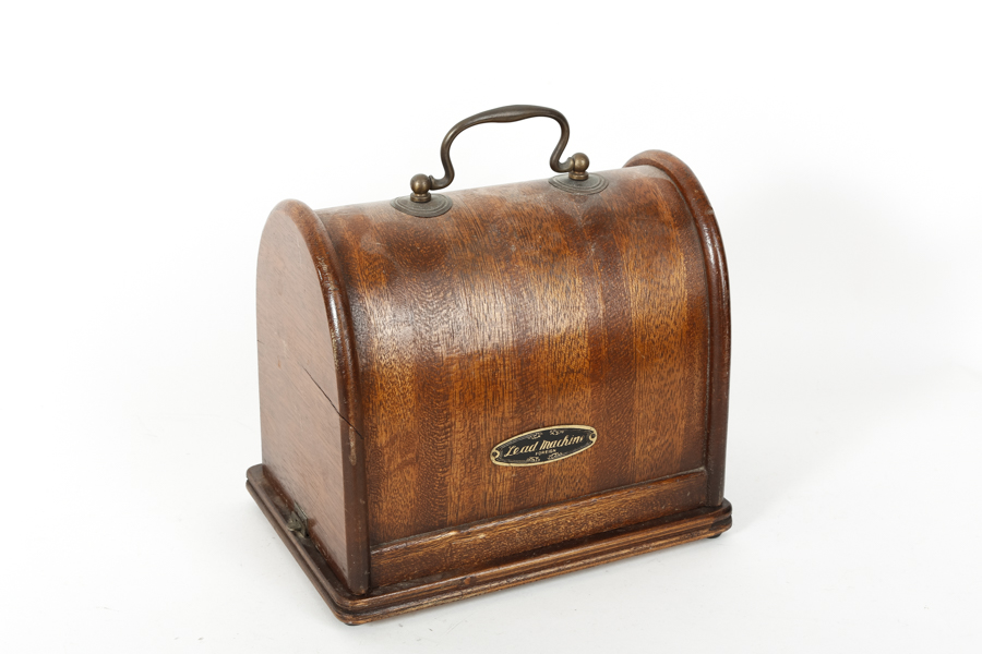 Vintage Lead Sewing Machine