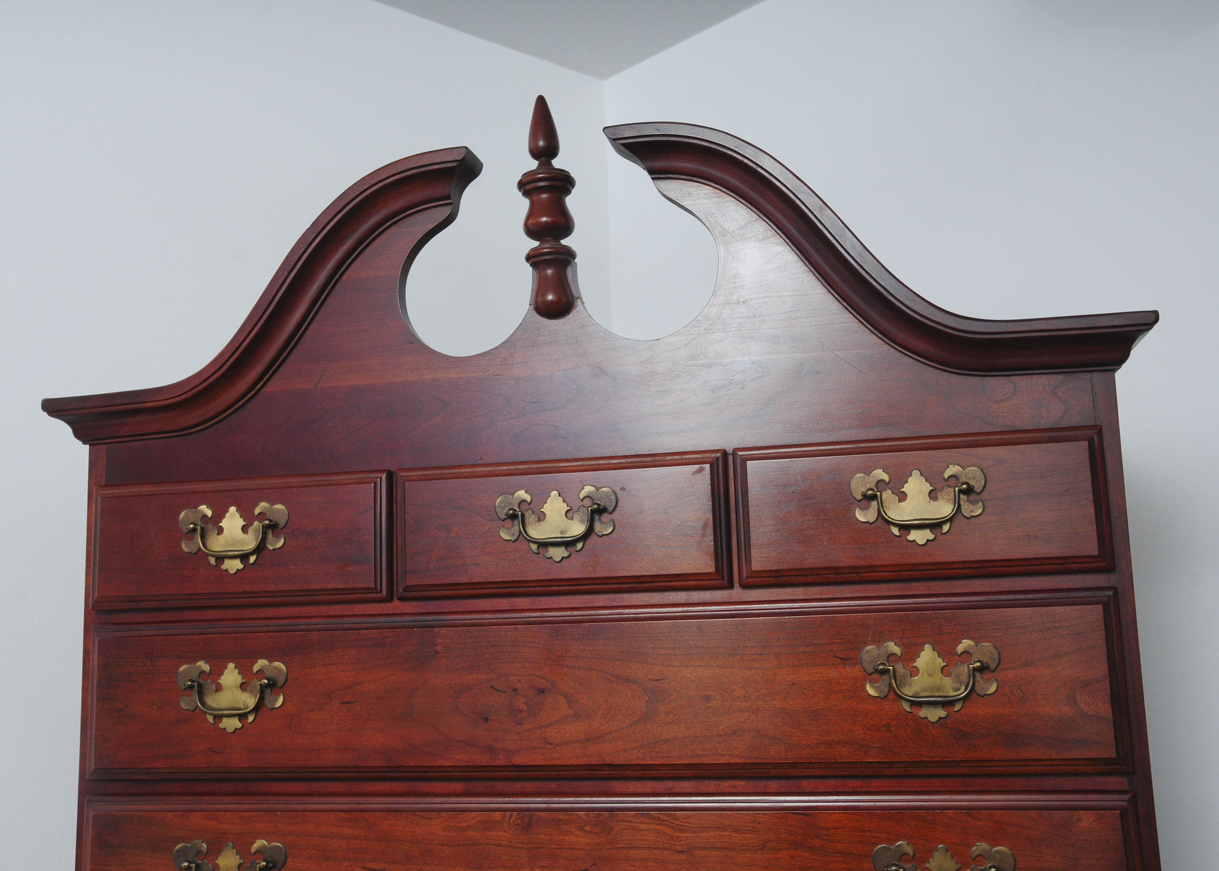 Wooden Highboy by Crescent Furniture