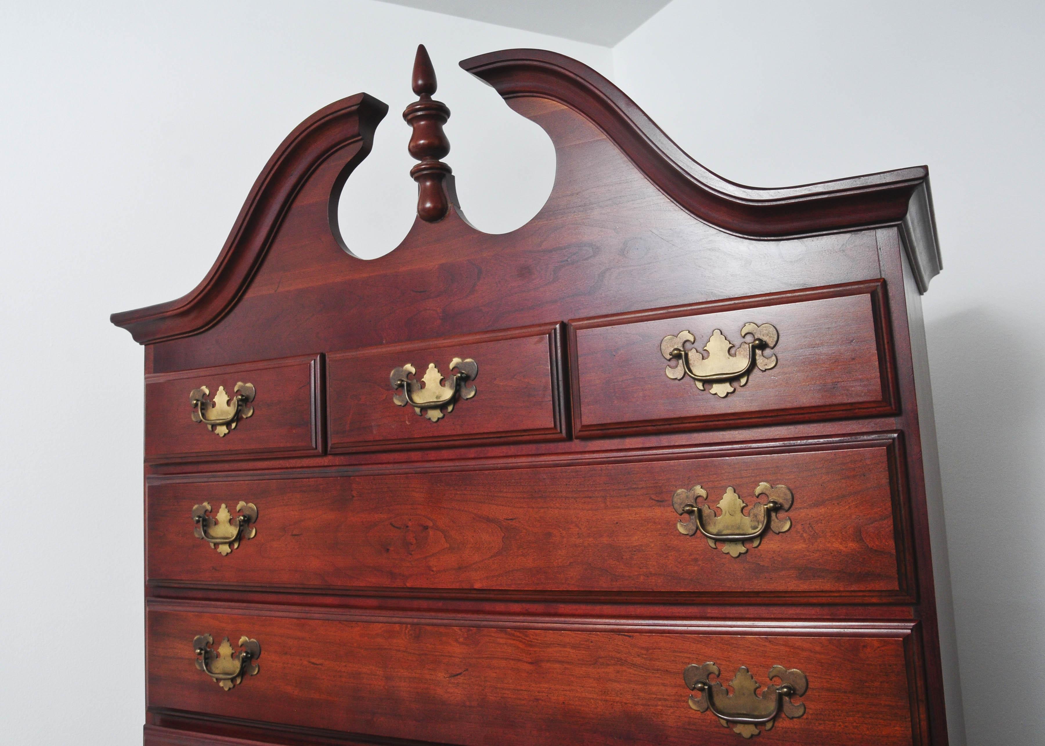 Wooden Highboy by Crescent Furniture