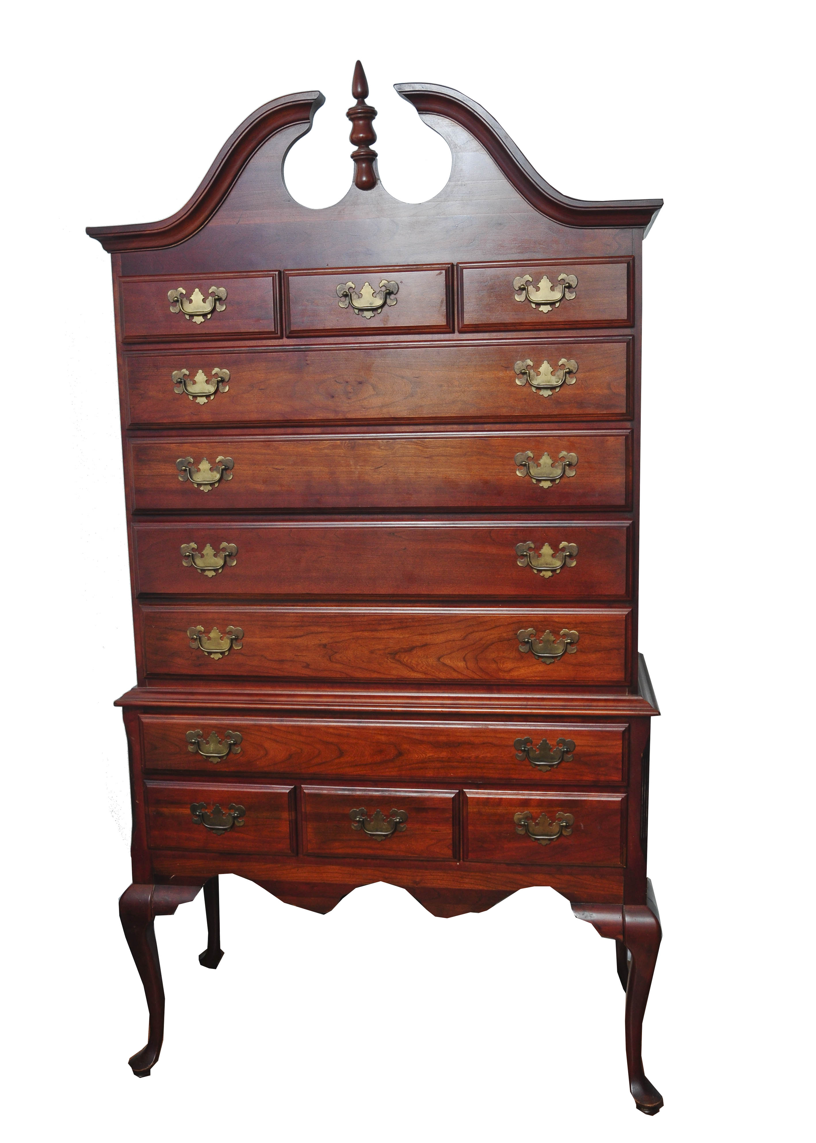 Wooden Highboy by Crescent Furniture