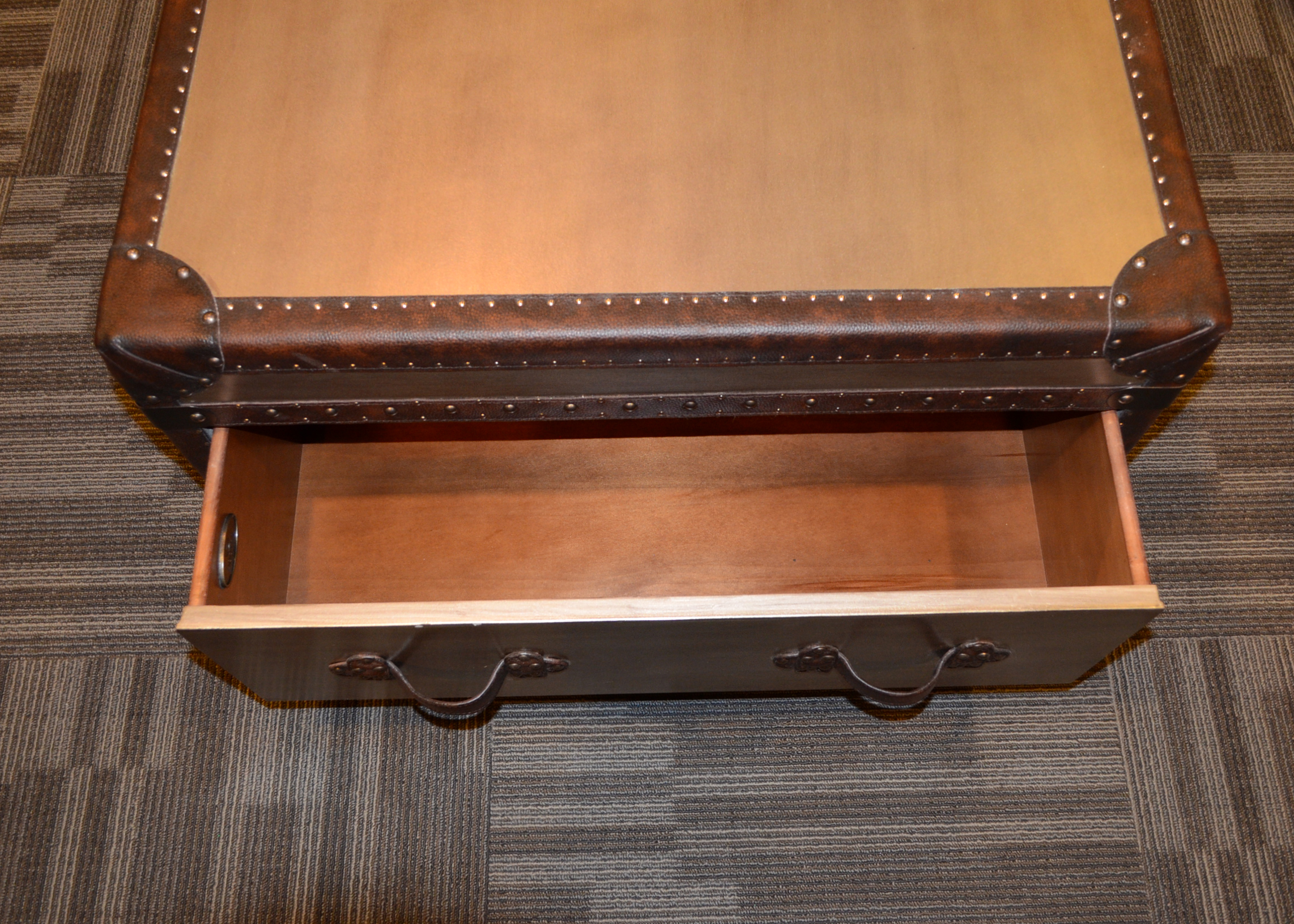 Hooker Furniture Steamer Trunk Coffee Table