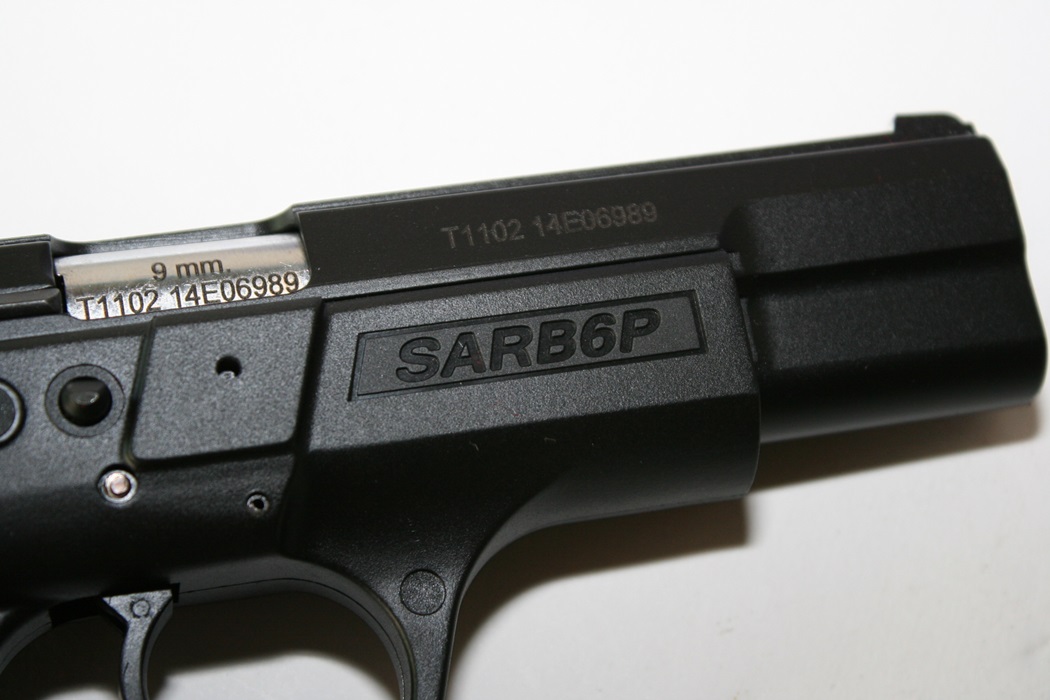 SAR B6P 9MM Pistol