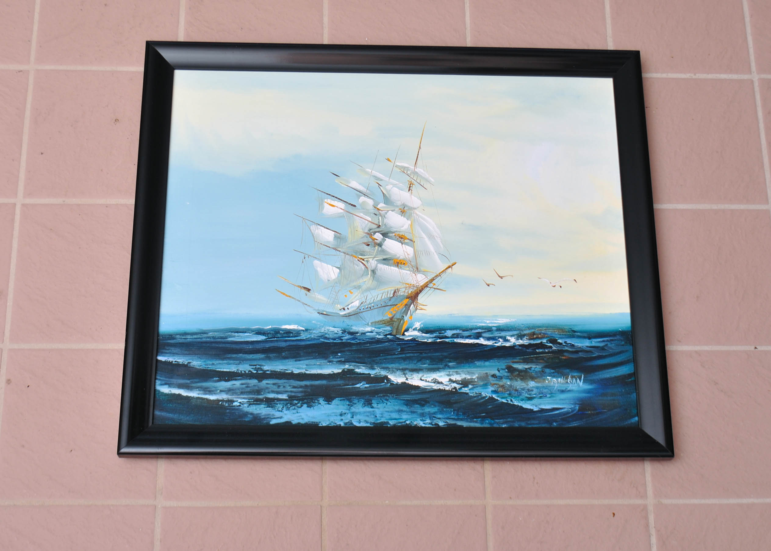 Hewitt Jackson Original Signed Clipper Ship & Two Nautical Prints
