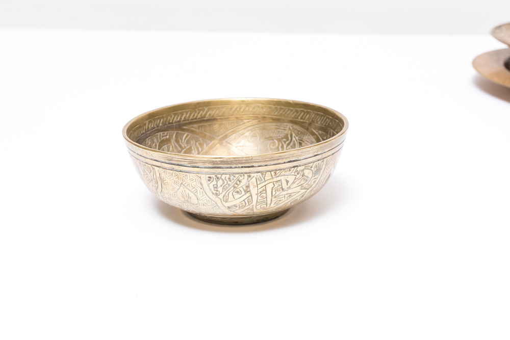 Antique Brass Bowls from Asia