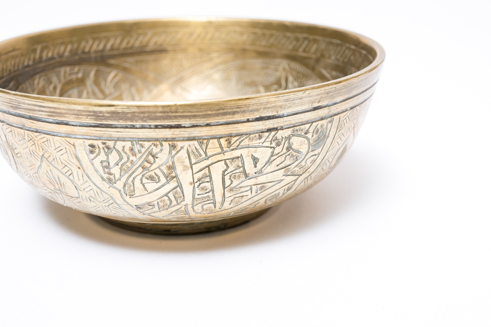 Antique Brass Bowls from Asia