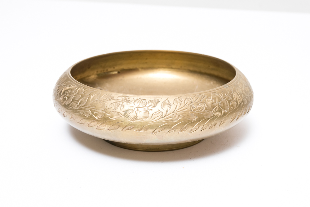 Antique Brass Bowls from Asia