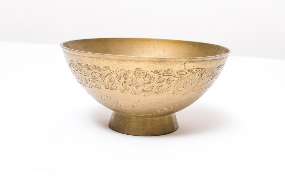 Antique Brass Bowls from Asia