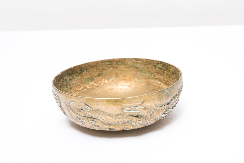 Antique Brass Bowls from Asia