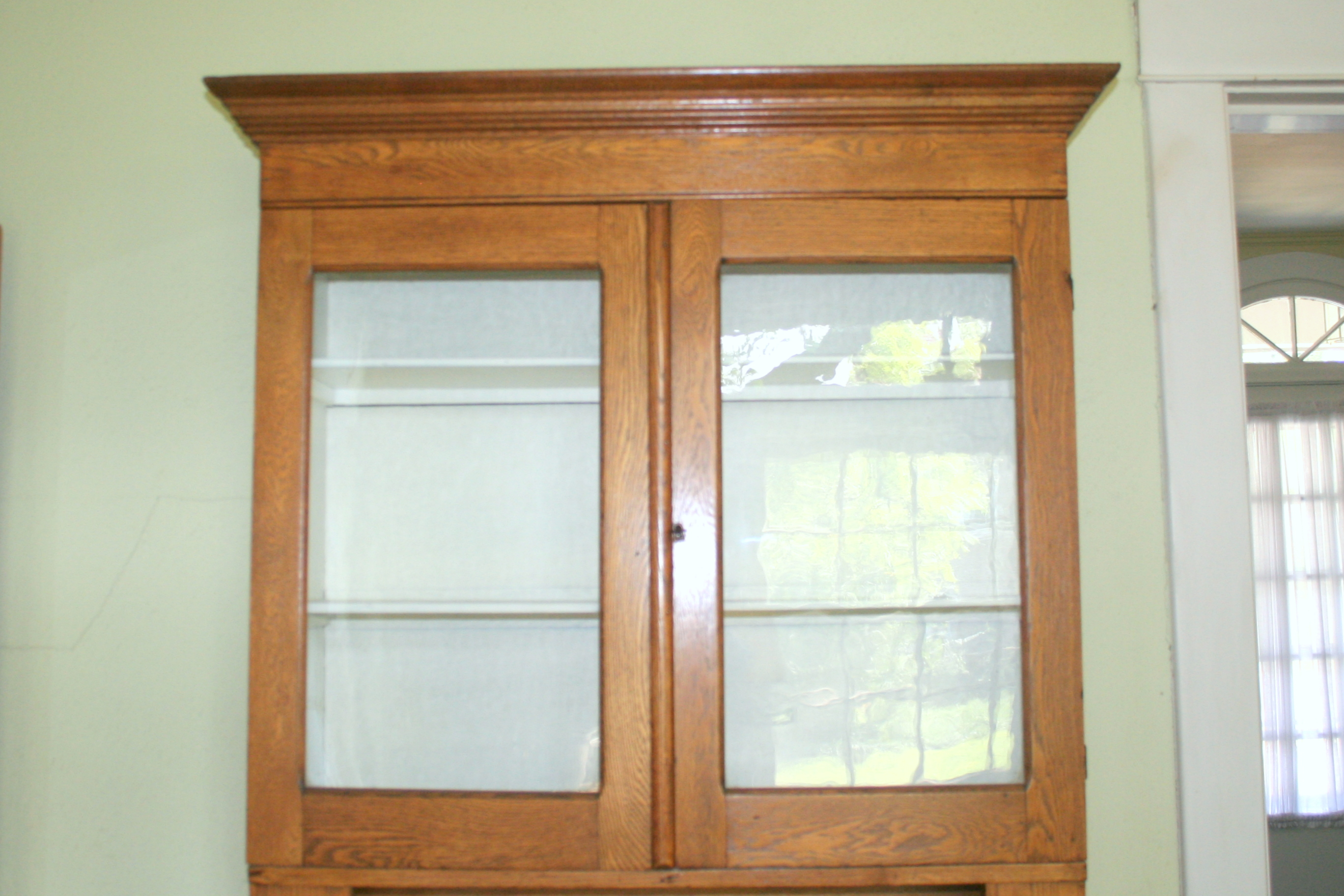 Antique Oak Hutch