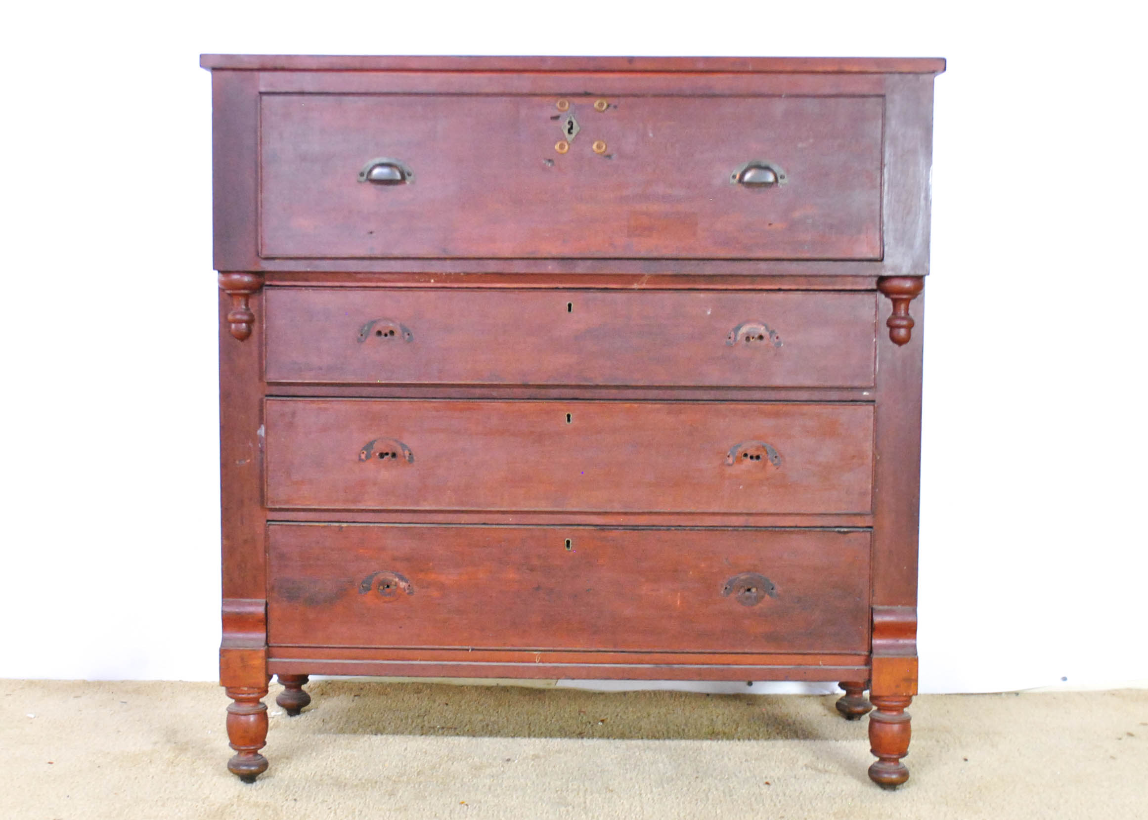 Mid to Late 1700s Mahogany Butler's Dresser