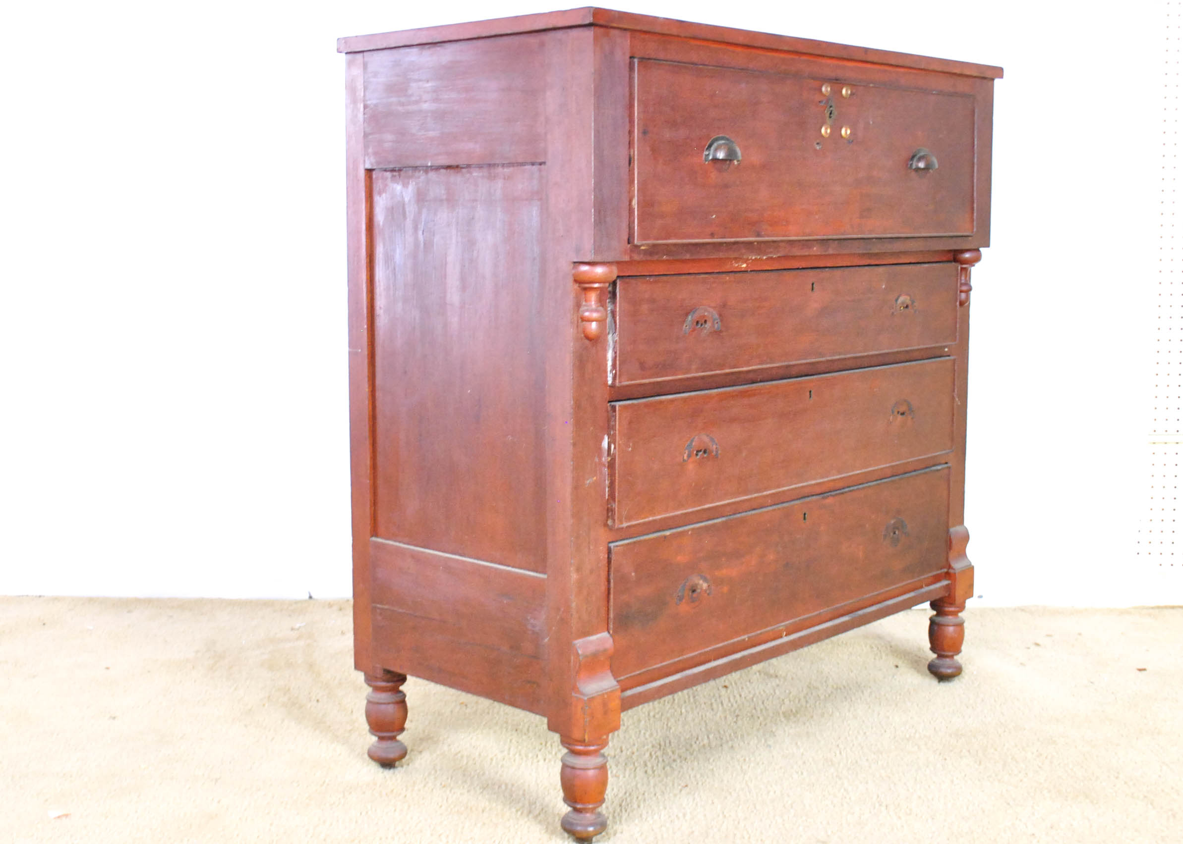 Mid to Late 1700s Mahogany Butler's Dresser
