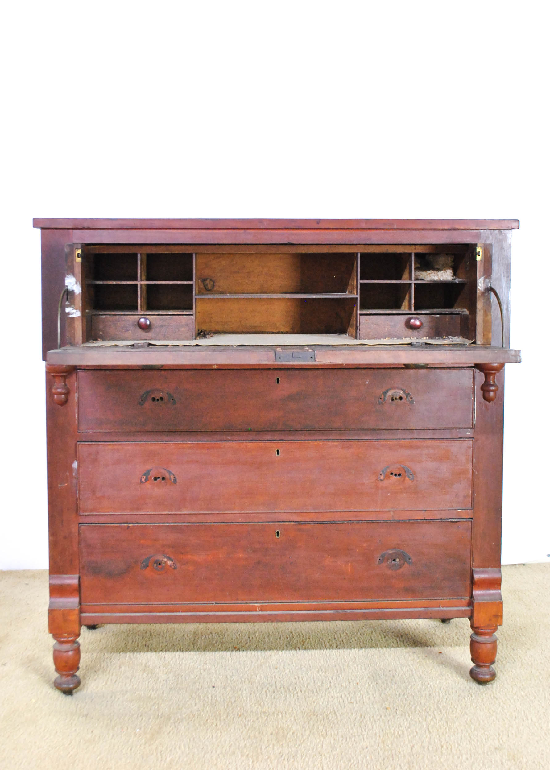 Mid to Late 1700s Mahogany Butler's Dresser
