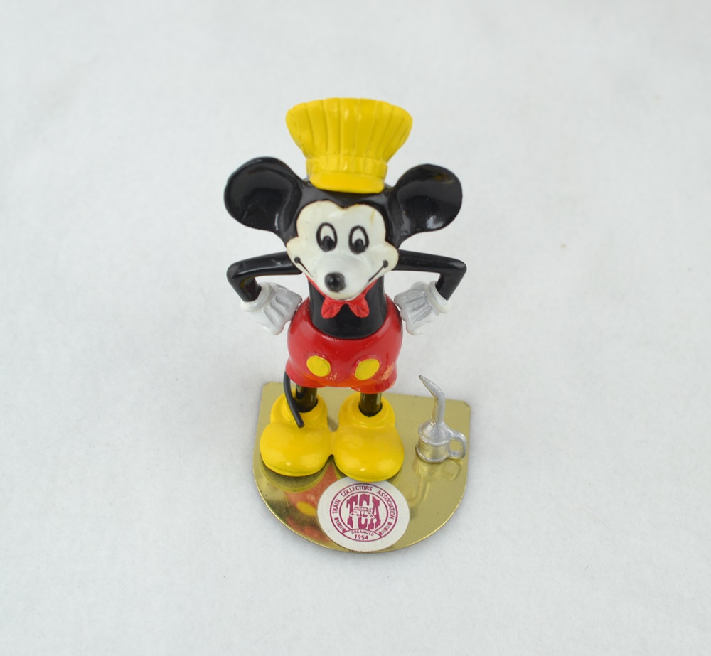 Train Collectors Association Mickey Mouse Engineer Figurine